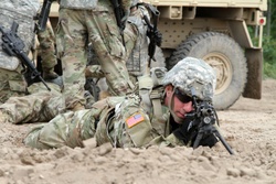 Ohio Army National Guard Engineers Complete Casualty Evacuation Training [Image 1 of 11]