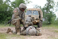 Ohio Army National Guard Engineers Complete Casualty Evacuation Training [Image 3 of 11]