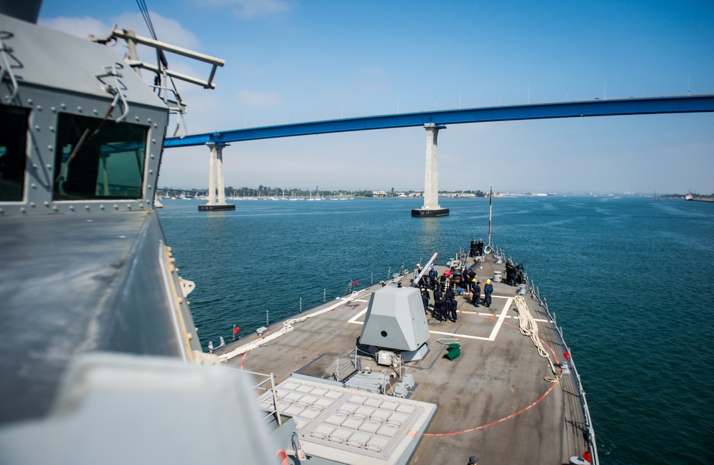 USS Dewey Sea and Anchor