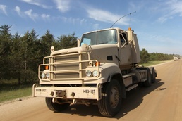 Ohio National Guard Soldiers conduct Tactical Convoy Operations