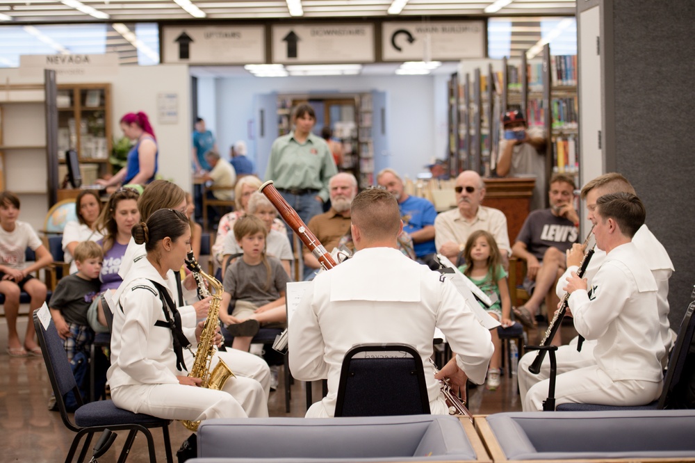 Navy Band Southwest at Carson City Library