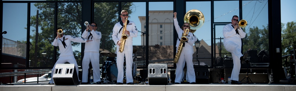 Navy Band Southwest at McFadden Plaza