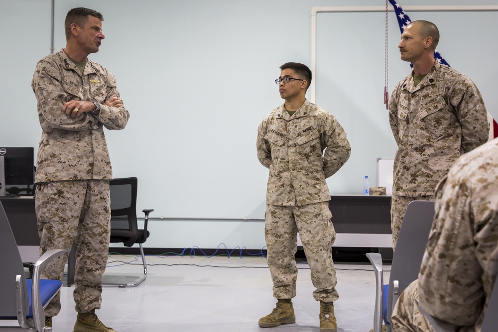 Beydler Praises SPMAGTF-CR-CC, Coins Excellence