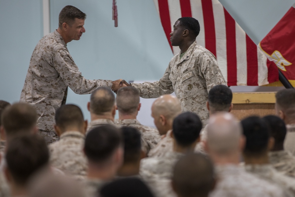 Beydler Praises SPMAGTF-CR-CC, Coins Excellence