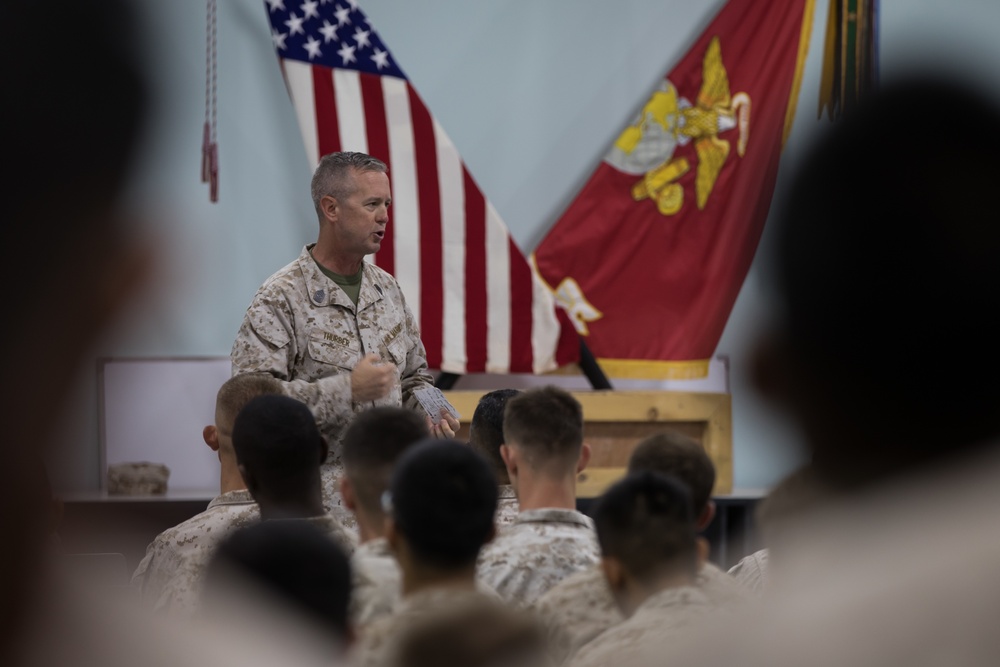 Beydler Praises SPMAGTF-CR-CC, Coins Excellence