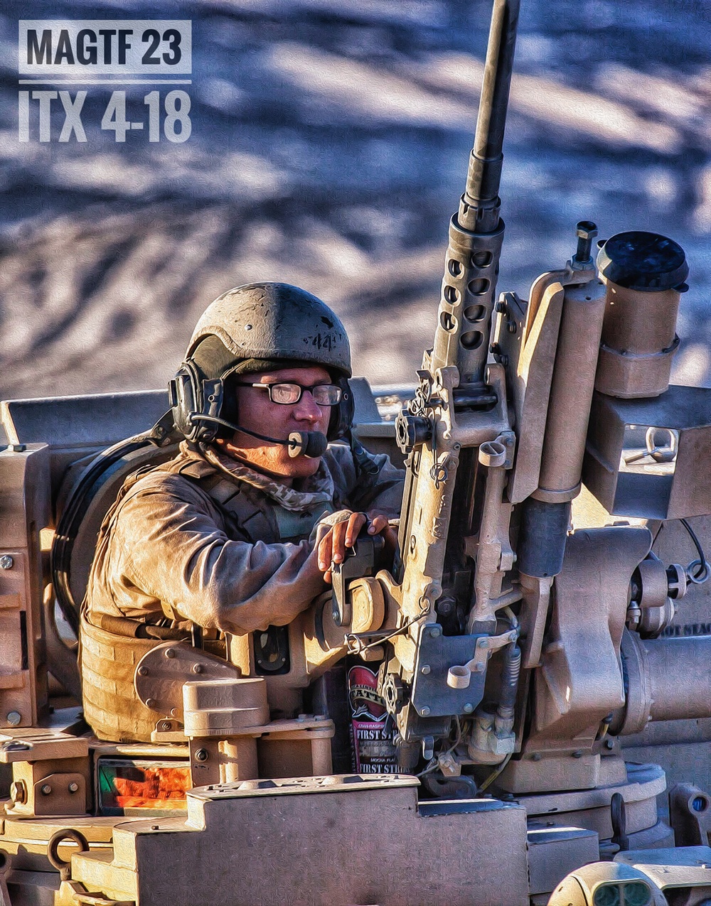 MAGTF-23 Marines train to Fight Tonight during ITX 4-18