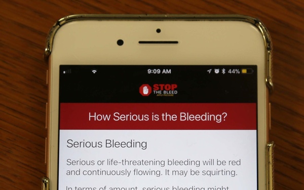 New App Teaches Citizens to ‘Stop the Bleed,’ Save a Life