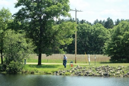Fishing at Fort McCoy