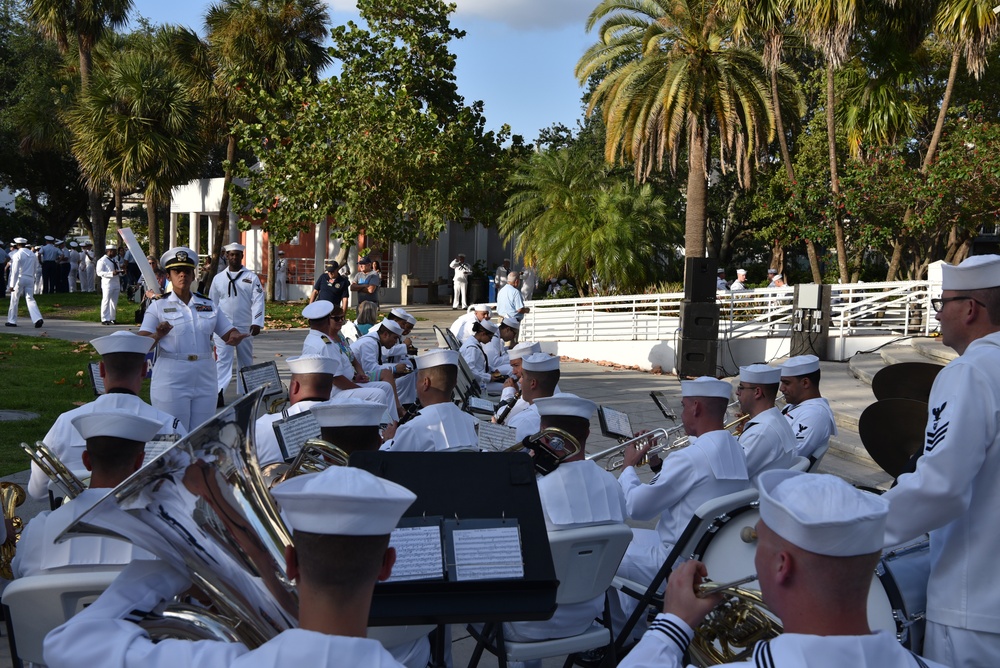 DVIDS Images Navy Band Southeast performs for the Fleet Week Fort