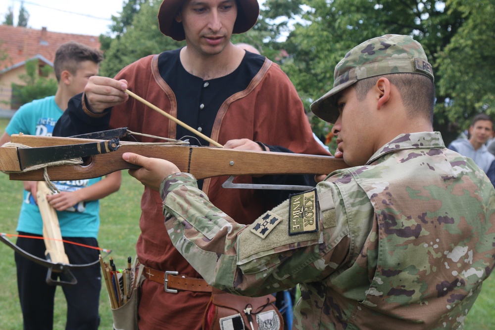 ‘SHIELD’-ing Freedom:  MNBG-E Soldiers attend Kosovo festival