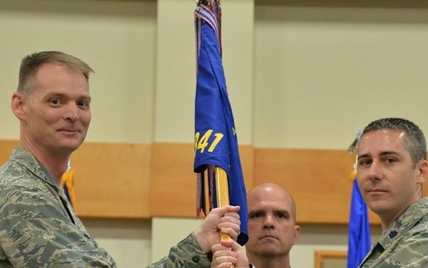 341st MMXS change of command