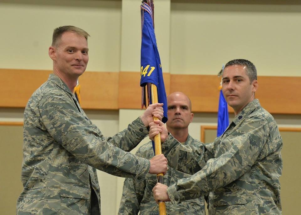 341st MMXS change of command