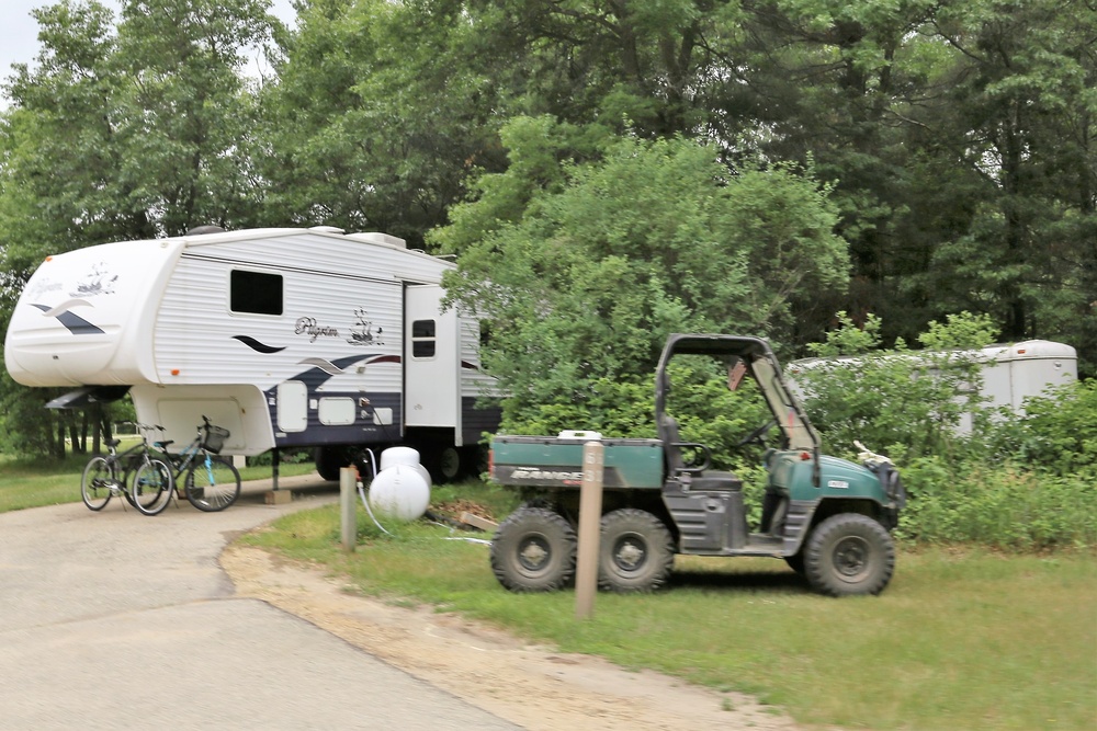 Pine View Campground, Recreational Equipment Checkout at Fort McCoy