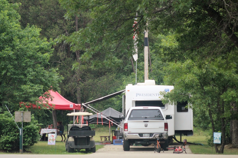 Pine View Campground, Recreational Equipment Checkout at Fort McCoy