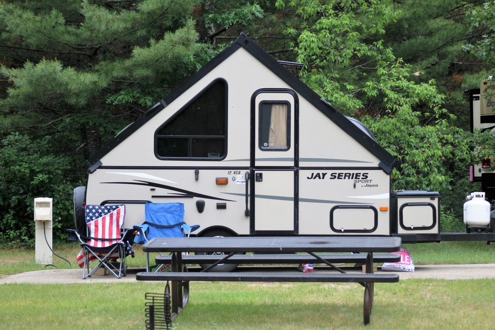 Pine View Campground, Recreational Equipment Checkout at Fort McCoy