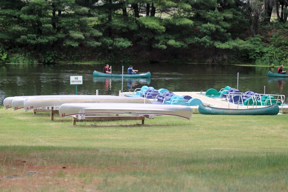 Pine View Campground, Recreational Equipment Checkout at Fort McCoy