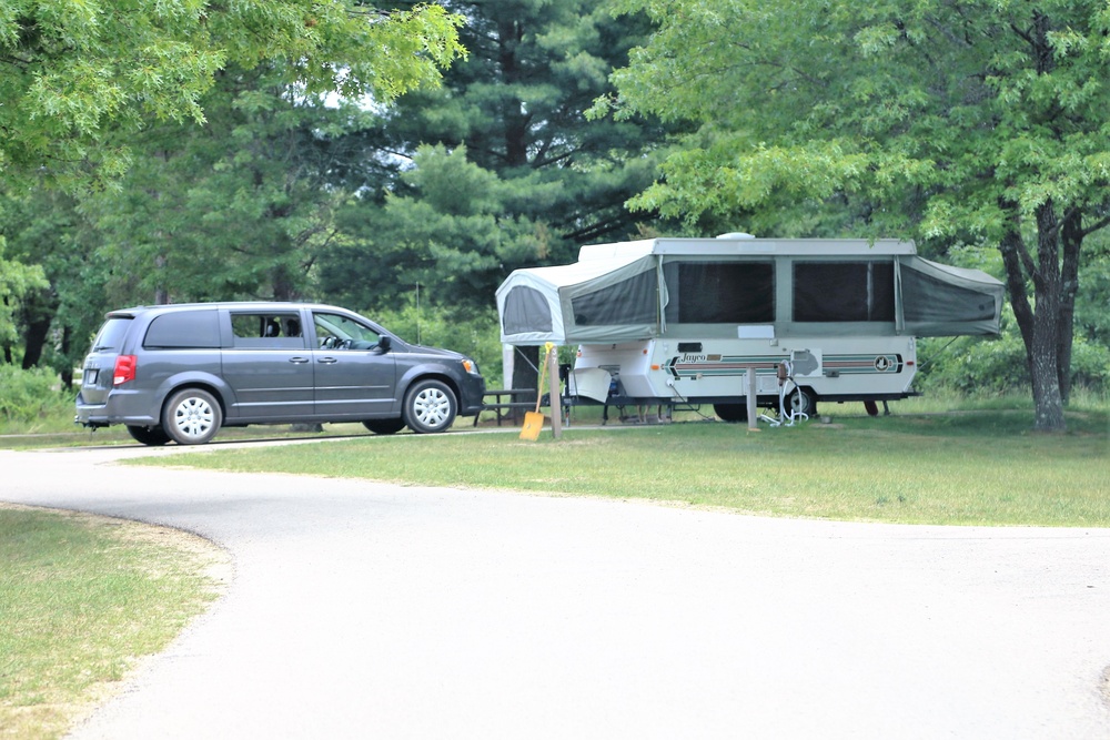 Pine View Campground, Recreational Equipment Checkout at Fort McCoy