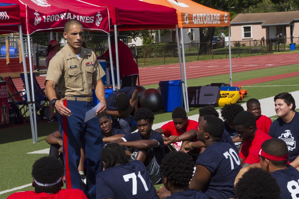 RS Fort Lauderdale hosts USMC Sports Leadership Academy