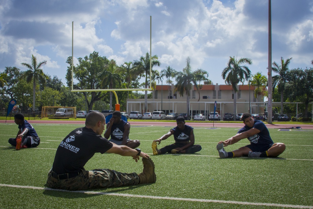 RS Fort Lauderdale hosts USMC Sports Leadership Academy