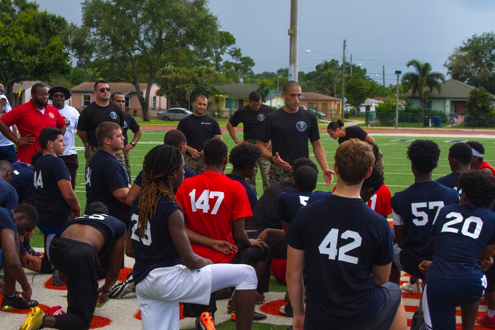 RS Fort Lauderdale hosts USMC Sports Leadership Academy