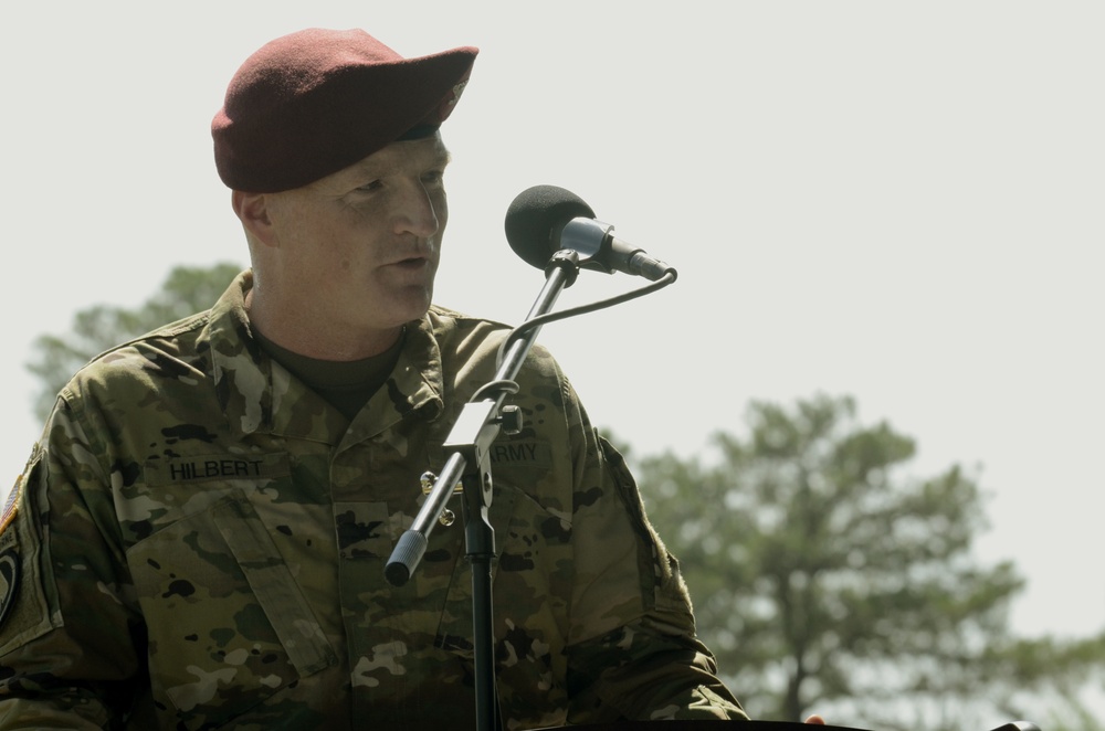 82nd Airborne Division Artillery welcomes new commander