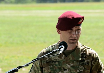 82nd Airborne Division Artillery welcomes new commander