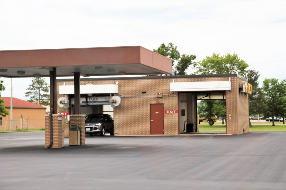 Fort McCoy’s car wash upgraded with new equipment