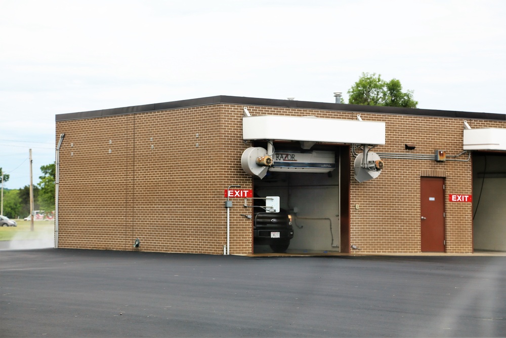 Fort McCoy’s car wash upgraded with new equipment