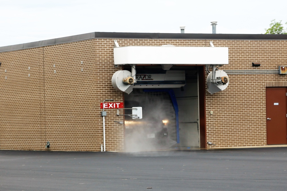 Fort McCoy’s car wash upgraded with new equipment