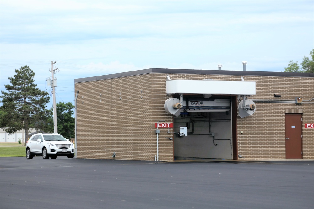 Fort McCoy’s car wash upgraded with new equipment