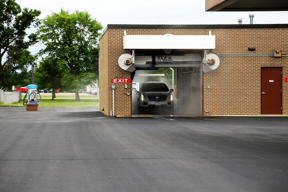 Fort McCoy’s car wash upgraded with new equipment