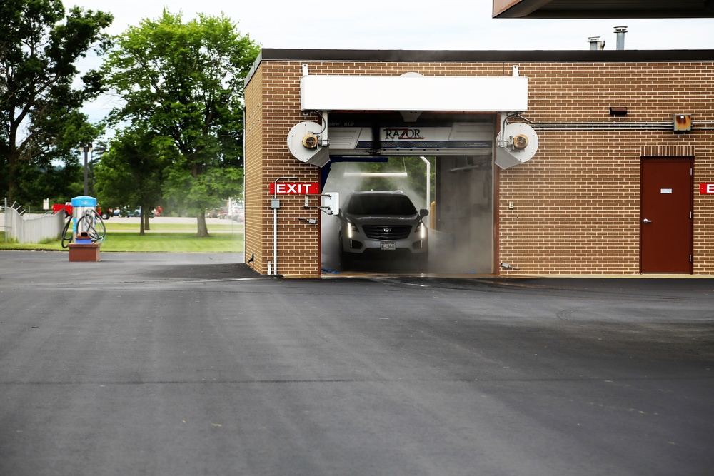 Fort McCoy’s car wash upgraded with new equipment