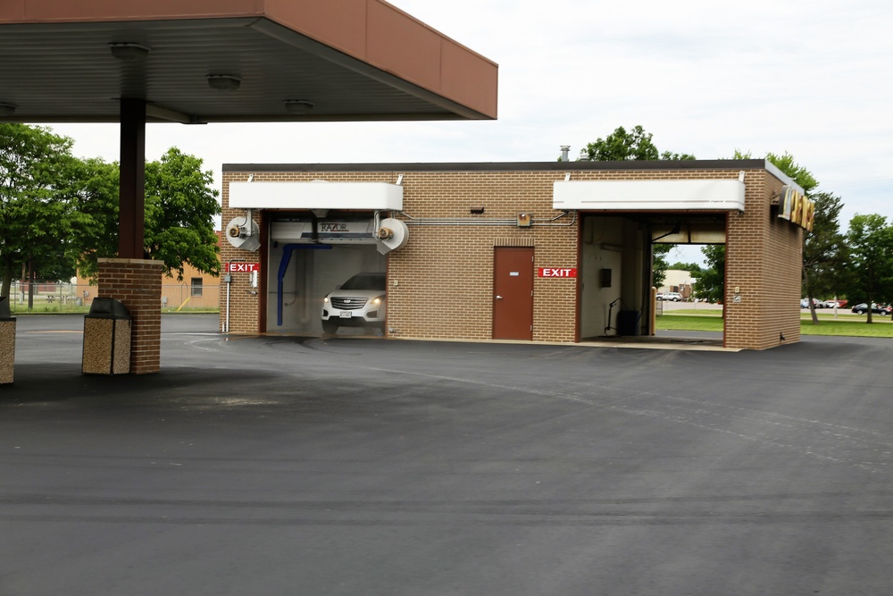 Fort McCoy’s car wash upgraded with new equipment