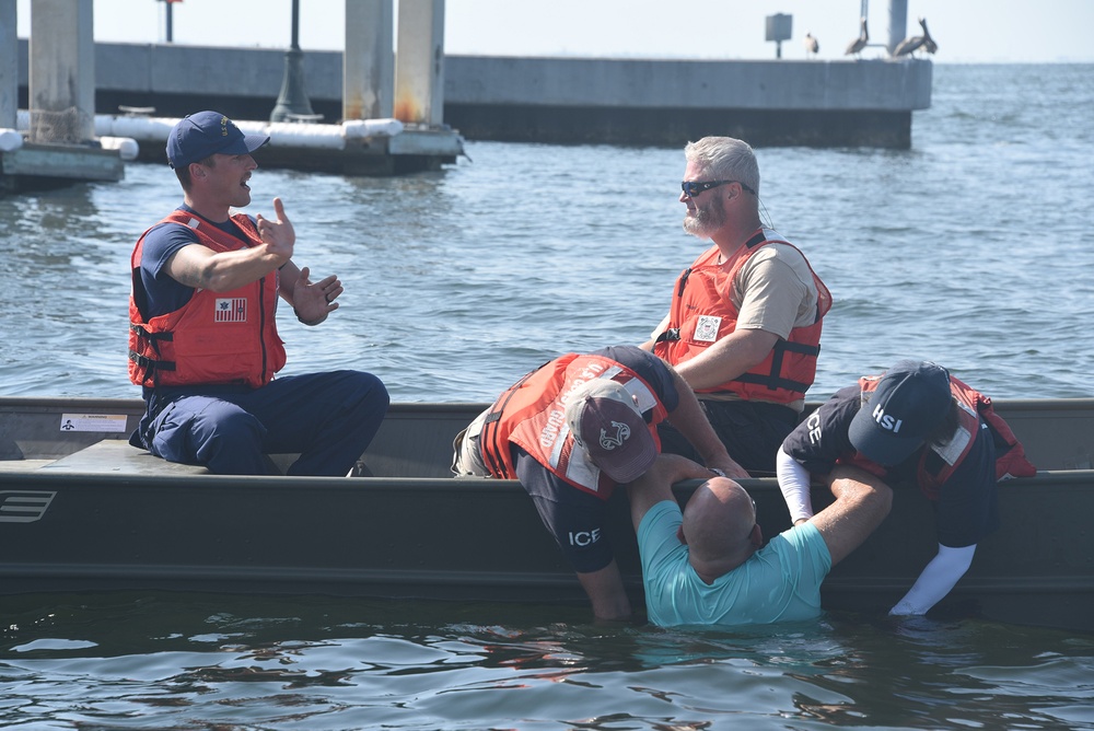 Coast Guard, ICE conduct rescue training, prepare for national disasters