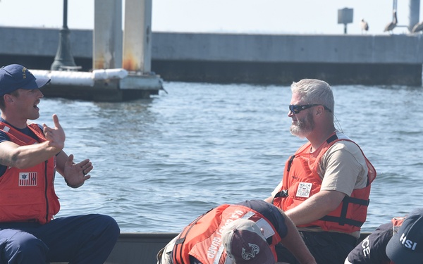 Coast Guard, ICE conduct rescue training, prepare for national disasters