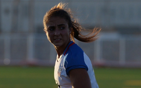 USA and China Face Off at 2018 CISM World Military Women’s Football Championship
