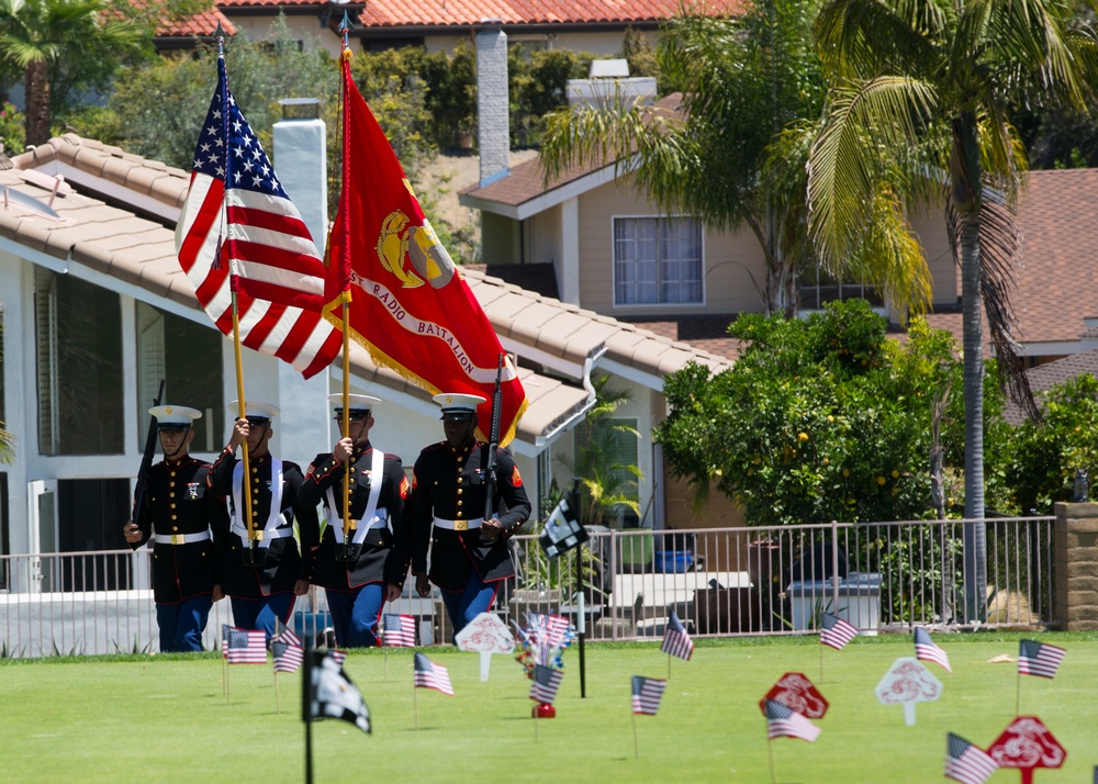 1st Marine Logistics Group CG starts off 7th Annual Semper Fi Open