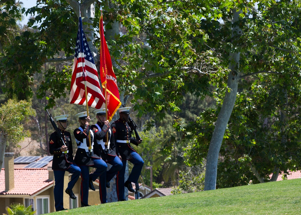 1st Marine Logistics Group CG starts off 7th Annual Semper Fi Open