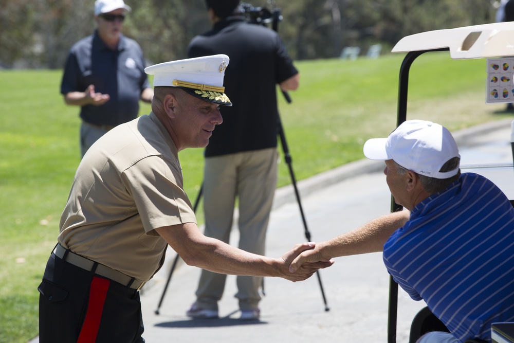 1st Marine Logistics Group CG starts off 7th Annual Semper Fi Open