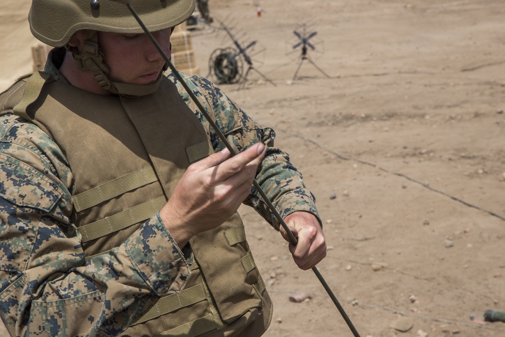 Communications squadron 48 hones skills in COMMEX