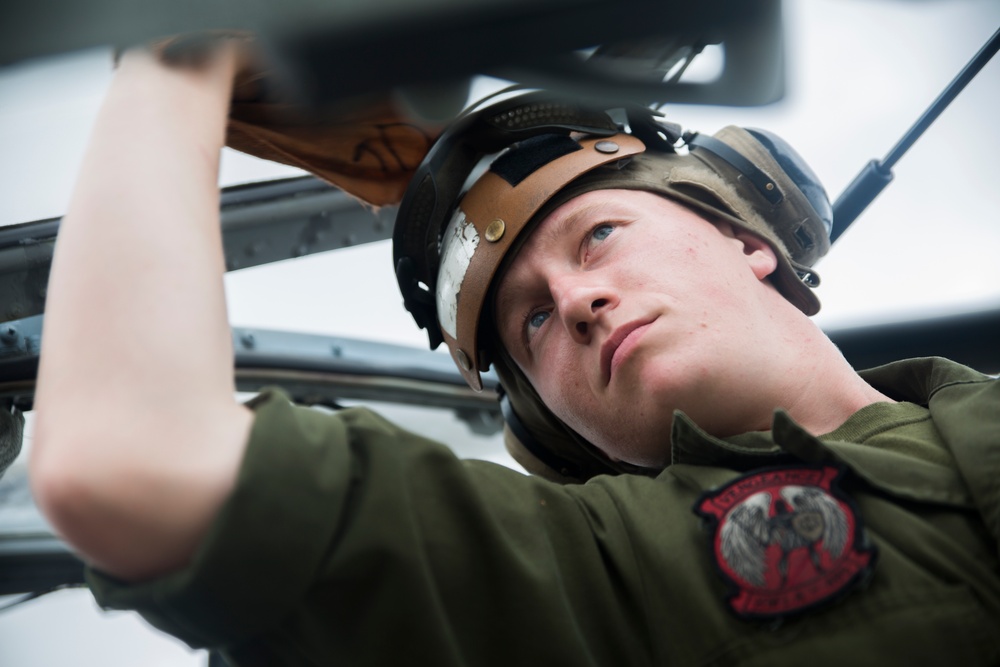 Maintaining Standards: HMLA-469 Marines conduct aircraft maintenance