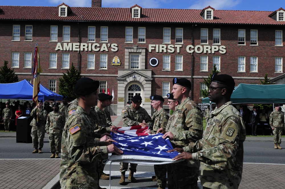 I Corps bids farewell to deputy commanding general