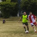 Oak Hill Sailors, 26th MEU Marines kick it with Polish Navy during soccer match