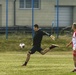 Oak Hill Sailors, 26th MEU Marines kick it with Polish Navy during soccer match