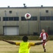Oak Hill Sailors, 26th MEU Marines kick it with Polish Navy during soccer match