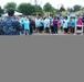 Sailors, community build playground for kids