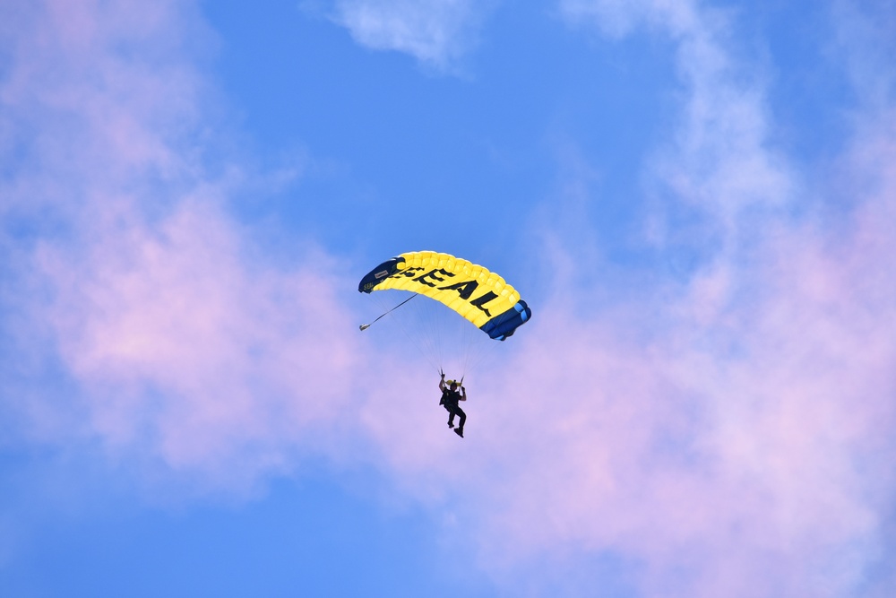 Navy's Leap Frogs Jump For Boys and Girls Club