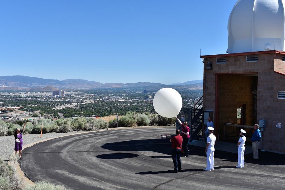 METOC Visits National Weather Service