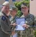 NSA Souda Bay Frocking Ceremony