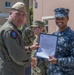 NSA Souda Bay Frocking Ceremony